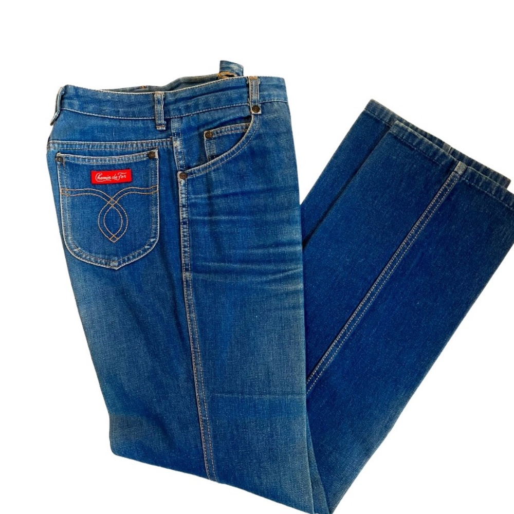 Vintage Chemin de fer Bootcut Jeans (Zipper Needs Repair)